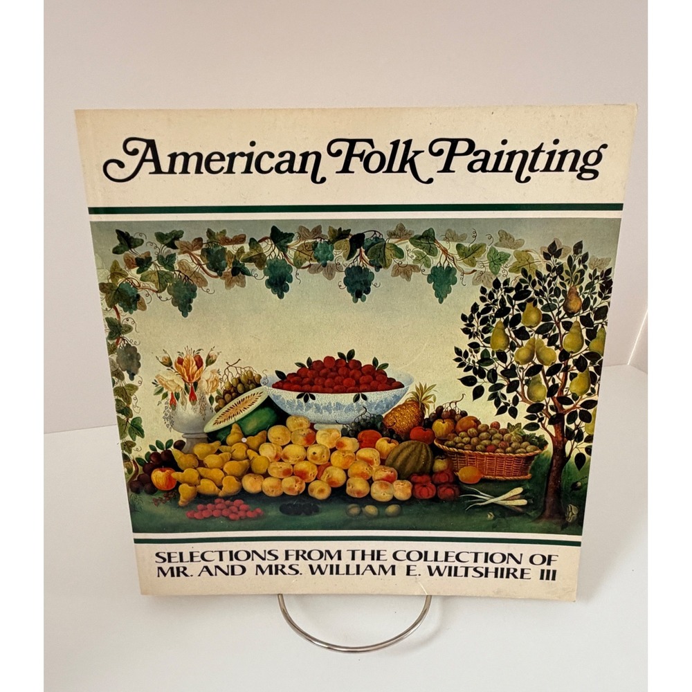 American Folk Painting Wiltshire Collection Virginia Museum 1977 Art Book